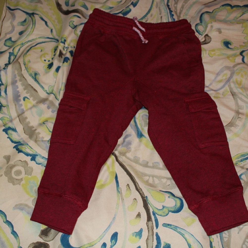 Cat & Jack (Target brand) Toddler Boys Red Joggers